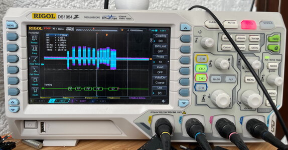 Debug des signaux à l'oscilloscope